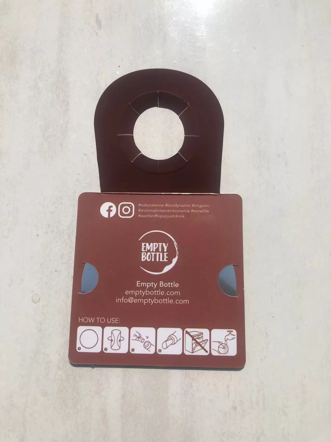 Drop Stop con portabottiglie - immagine 2