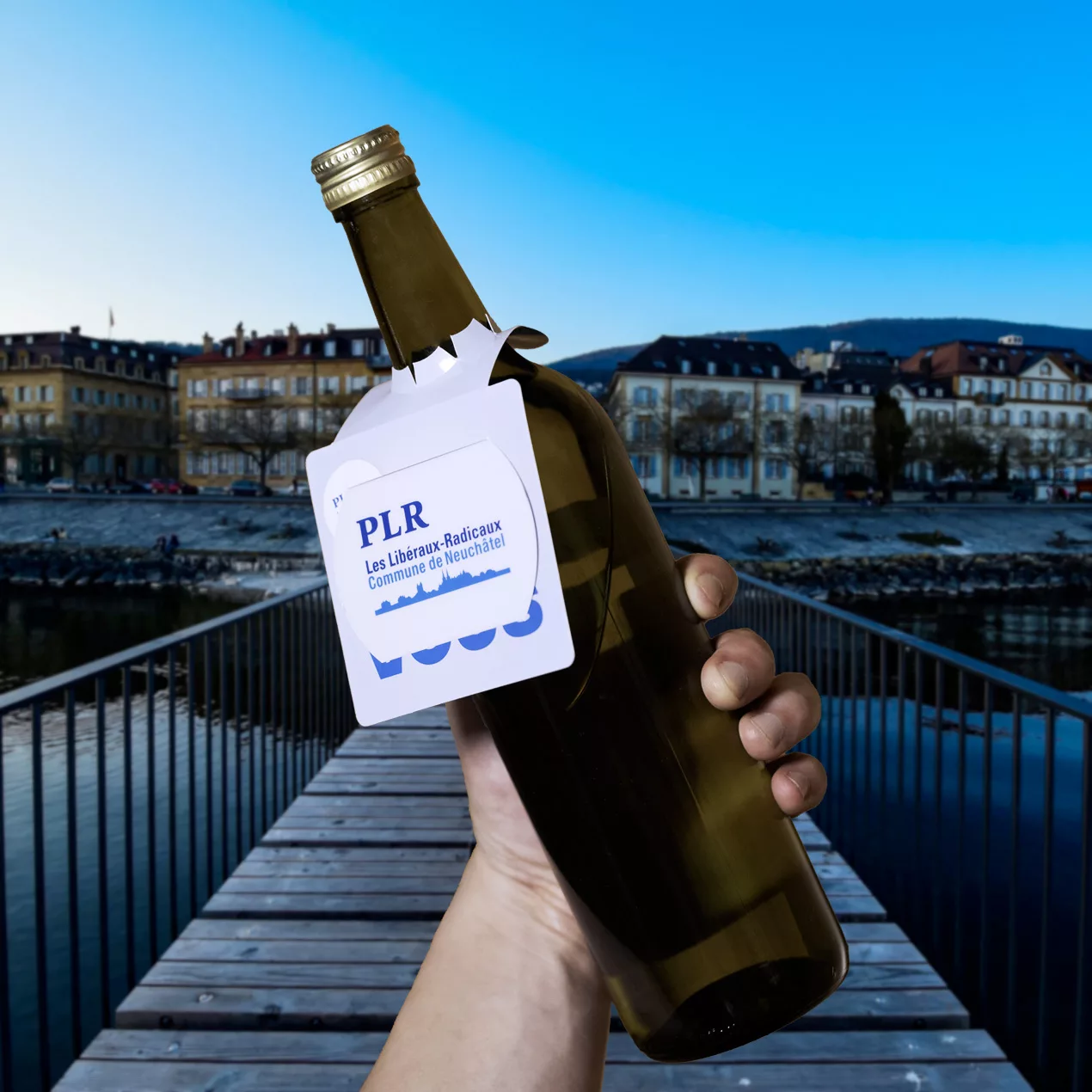 Drop Stop con portabottiglie - immagine 3